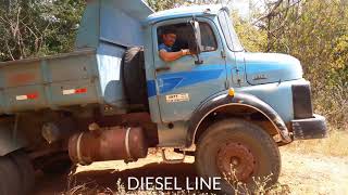 MERCEDES BENZ -  MB 1313 - EM LOCAL ACIDENTADO 🚛💥😮🤤🤤