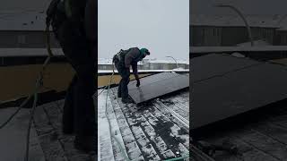 Installing Solar Panels on a Custom Home #shorts