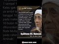 #short | Amalan Bulan Rajab Mbah Maimoen Zubair