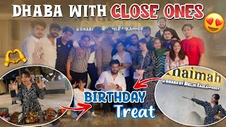 Dhaba With Close Ones🫶| Birthday Treat😍| Shayari Night✨| Shifa Memon #birthdayseries