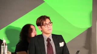 20151106 T.O.P、上野樹里宣傳記者會片段：T.O.P 篇