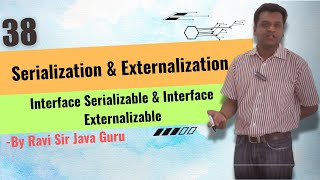 38- Serialization in Java, interface Serializable, Externalization in Java, interface Externalizable
