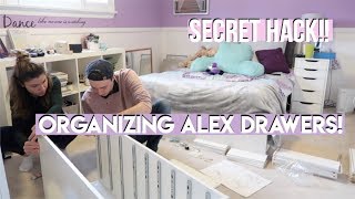 IKEA ALEX 9 DRAWERS ORGANIZATION | CHEAP ORGANIZERS