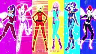 【MMD】Equestria Girls ☆ Power Ponies Transformations「FANMADE」