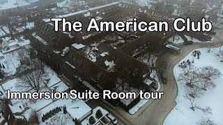 American Club Immersion Suite Room Tour | The American Club | Kohler, WI