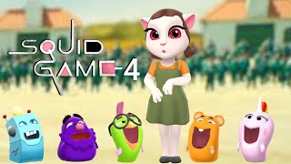 SQUID GAME 4 - COMPACTNESS - MY TALKING TOM 2