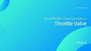 Throttle valve flow simulation