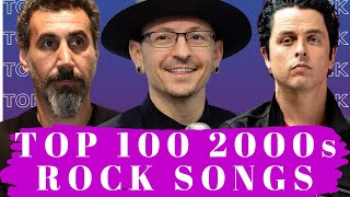 Top 100 Most Listened 2000s Rock Songs. Best 2000s Rock Music.