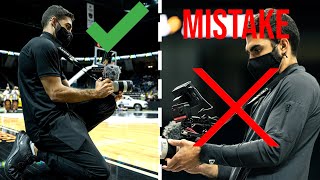 3 MISTAKES You Should AVOID When Filming Sports Videos