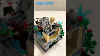 Millennium falcon diorama! #MOC￼ #afol #lego #legoaddict #legocity #brick #starwars #legoland #porg