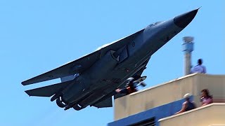 Most shocking fighter jets low flyoverflyby moments