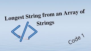 Array containing longest strings. || CodeSignal