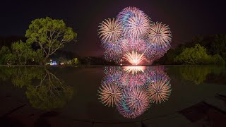 20231118南投日月潭花火節向山遊客中心煙火相機錄影8K