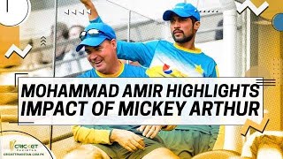 Mohammad Amir opens up on playing under Mickey Arthur's coaching