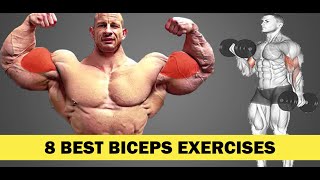 8 Bicep Exercises for Bigger Arms - Gym Body Motivation l Start Gym