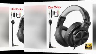 Oneodio A71D Computer Gaming Headset With Detachable Microphone Wired Over Ear Call Center