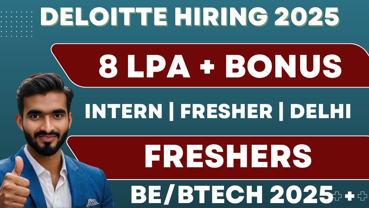 Deloitte Biggest Hiring Update Off Campus Drive For 2025 2024 Batch
