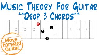 Music Theory for Guitar - Drop 3 Chords