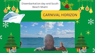 Disembarkation-My First Cruise/on to South Beach Miami on the 12 Vlogs of Christmas