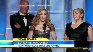 Madonna, Elton John Feud: Spat Following \