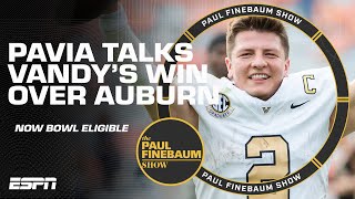 Diego Pavia discusses his newfound stardom during Vandy’s historic season | Paul Finebaum Show