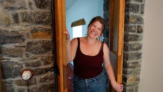 Our Stone House in Italy gets Doors!