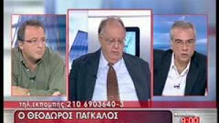 Θεόδωρος Πάγκαλος Κοινωνία Ώρα MEGA 3 - 23-11-09.mpg