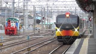 快速リゾートしらかみ２号【くまげら】（8622Ｄ）秋田駅到着　2015.12.20