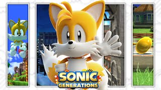 Sonic Generations Playable Classic Tails All Stages