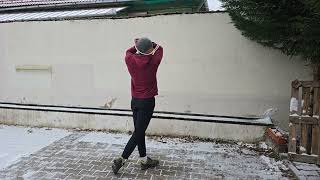 Rope Flow Live - It's snowing (First Time Sneak and Golfers Swing) - Day 12