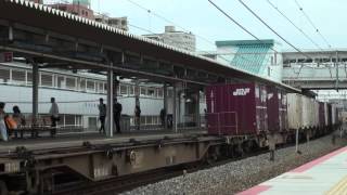 81レ　86レ　EF66 104　　西明石駅　西明石～大久保間　2013年10月