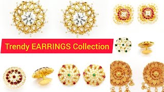 పెద్దవాళ్ళకు ఎంతగానో నచ్చే చెవి దిద్దులు |Gold earrings collection |diddulu designs for women