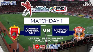 RMD Liga 4 Zona Lampung Matchday 1