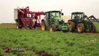 Double Max - 2 Row Carrot Harvester / Dwurzędowy kombajn do marchwi