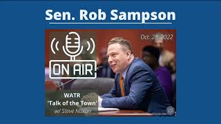 Why are CT Dems now talking like Republicans? Sen. Sampson explains on WATR (10/28/22)