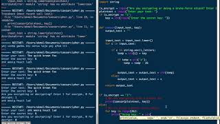 03 Caesar Cipher: Brute Force Attack Exercise in Python