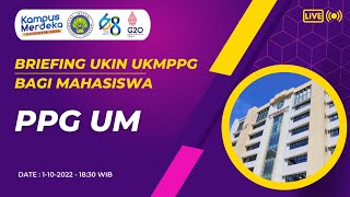 Breafing UKIN Mahasiswa PPG UM