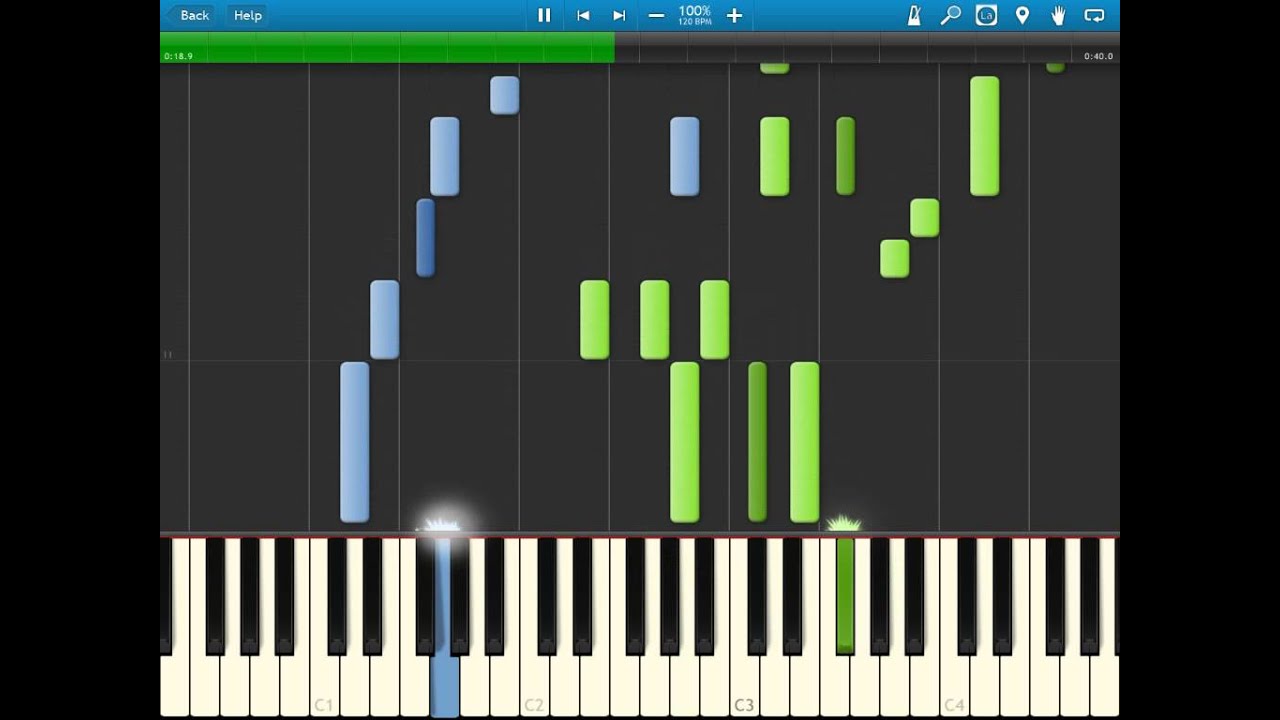 Minecraft Theme Piano Tutorial Youtube