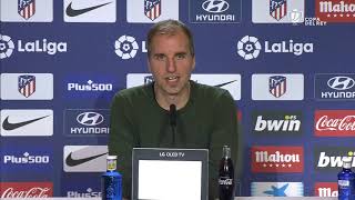 Rueda de prensa de Mikel Azparren tras el Atlético de Madrid vs UE Sant Andreu (4-0)