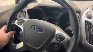 Ford Connect / Turneo. Service Reset