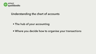 How to use the chart of accounts in QuickBooks Online