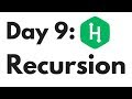 HackerRank Day 9: Recursion | Python