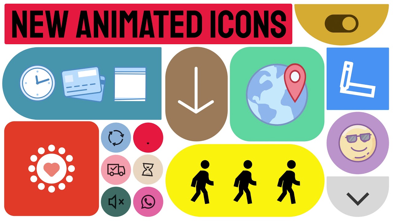 Free Download 20 Animated Icons From Animaticons Animated Icons Vector