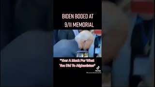 ⚠️Joe Biden BOO'D at 9/11 memorial