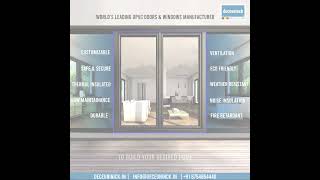 uPVC Windows features| #deceuninck #deceuninckindia #bestinclass #deceuninckgroup