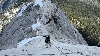 Half Dome, May 2024 (via the Mist Trial - Cables Down)