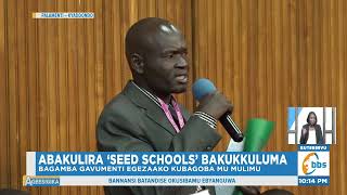 Gavumenti Eyagala Abakulira Amasomero  ga Secondary Okubeera n'Obuyigirize bwa Masters