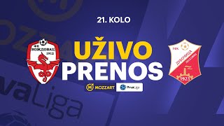 Voždovac - Dubočica Mozzart Bet Prva liga Srbije 2024/25 21. Kolo