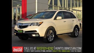 2012 Acura MDX - U001492 - Hunt Club Nissan - Ottawa ON