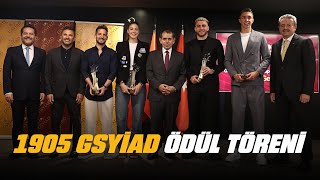 🔴 1905 GSYİAD’ın düzenlediği “Galatasaray’da Yılın Sporcusu” Ödül Töreni